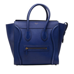 Pre-Loved Celine Mini Calfskin Luggage Tote